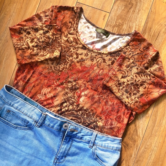 VINTAGE soft 3/4 sleeves top ππππ§‘ Y2K - Picture 5 of 10